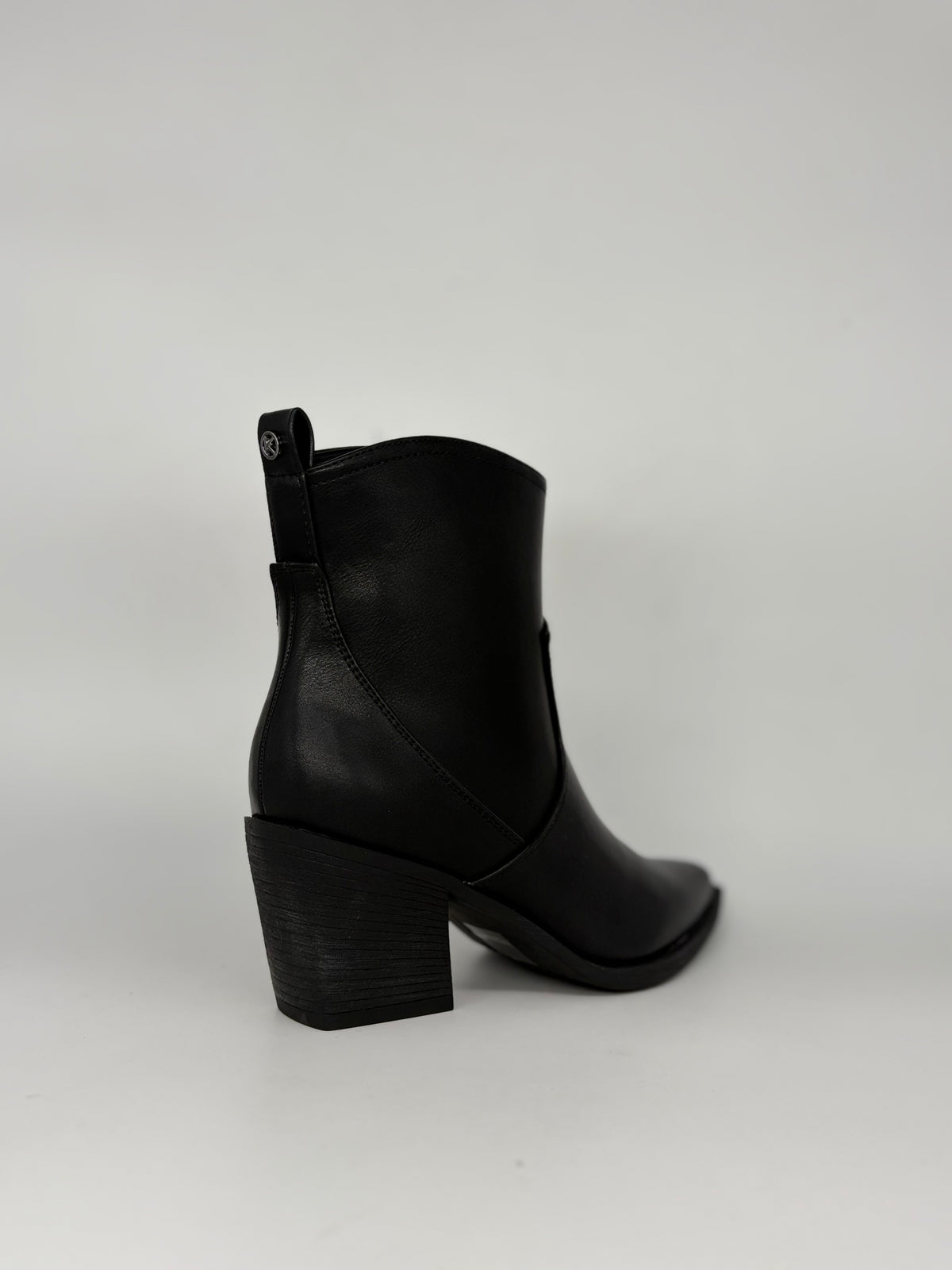 KEYS - camperos pelle nero- Donna