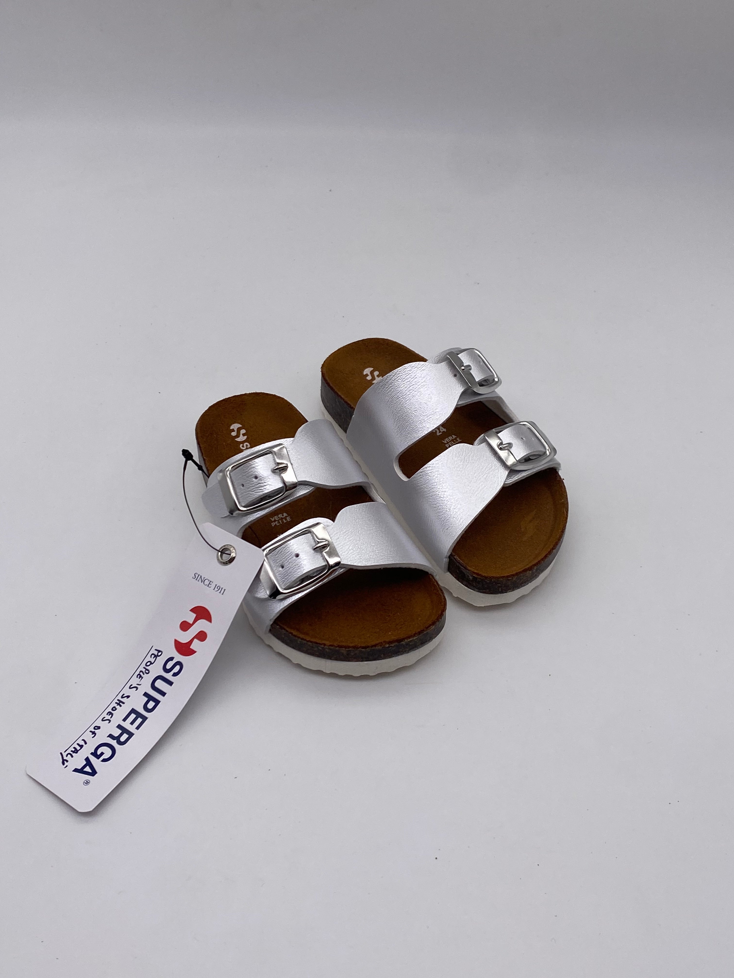 SUPERGA - Sandali Birk Laminati  - PRIMI PASSI