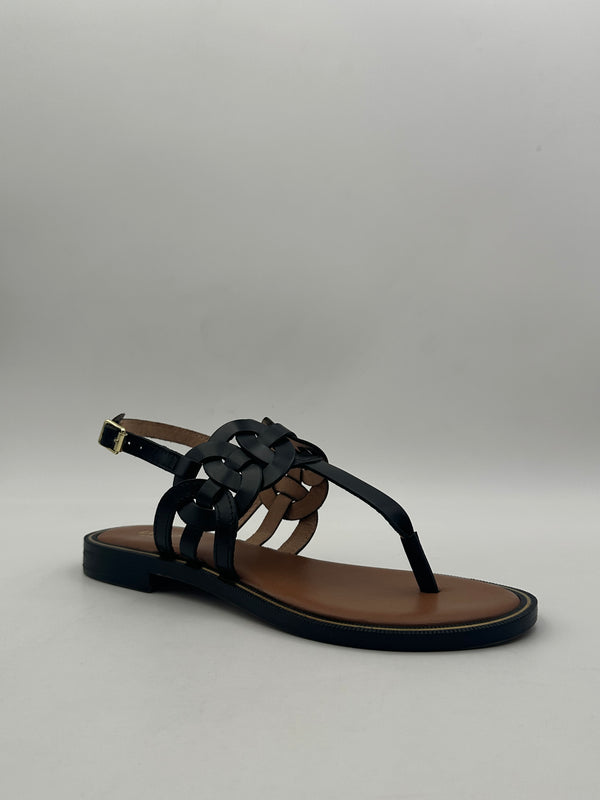 LEJADE - Sandalo Vitello NERO - ART-3391