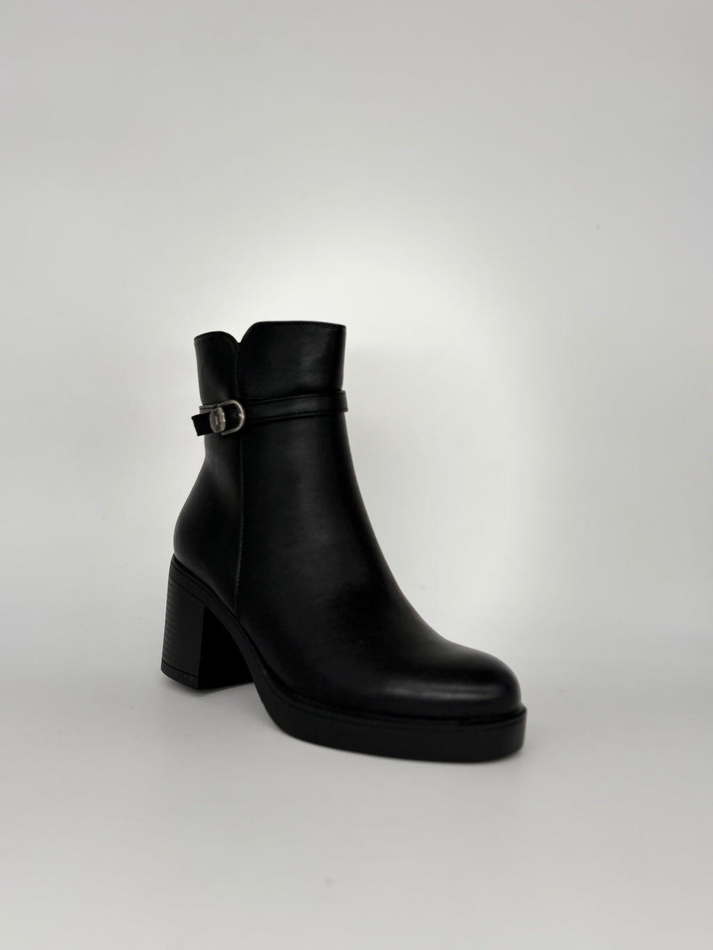 KEYS - STIVALE in Pelle nero- Donna