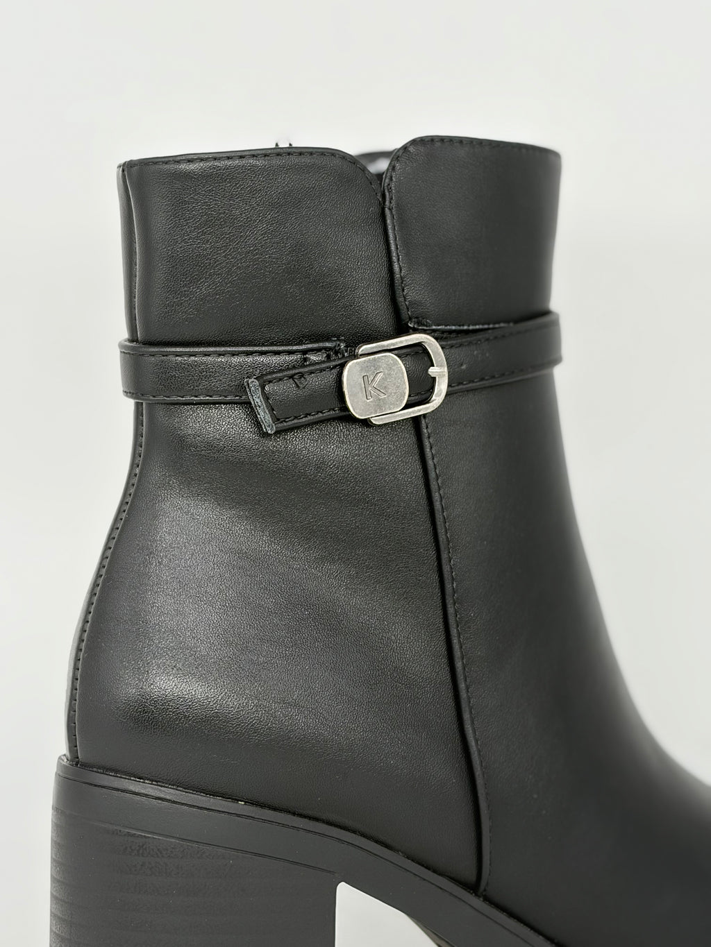 KEYS - STIVALE in Pelle nero- Donna