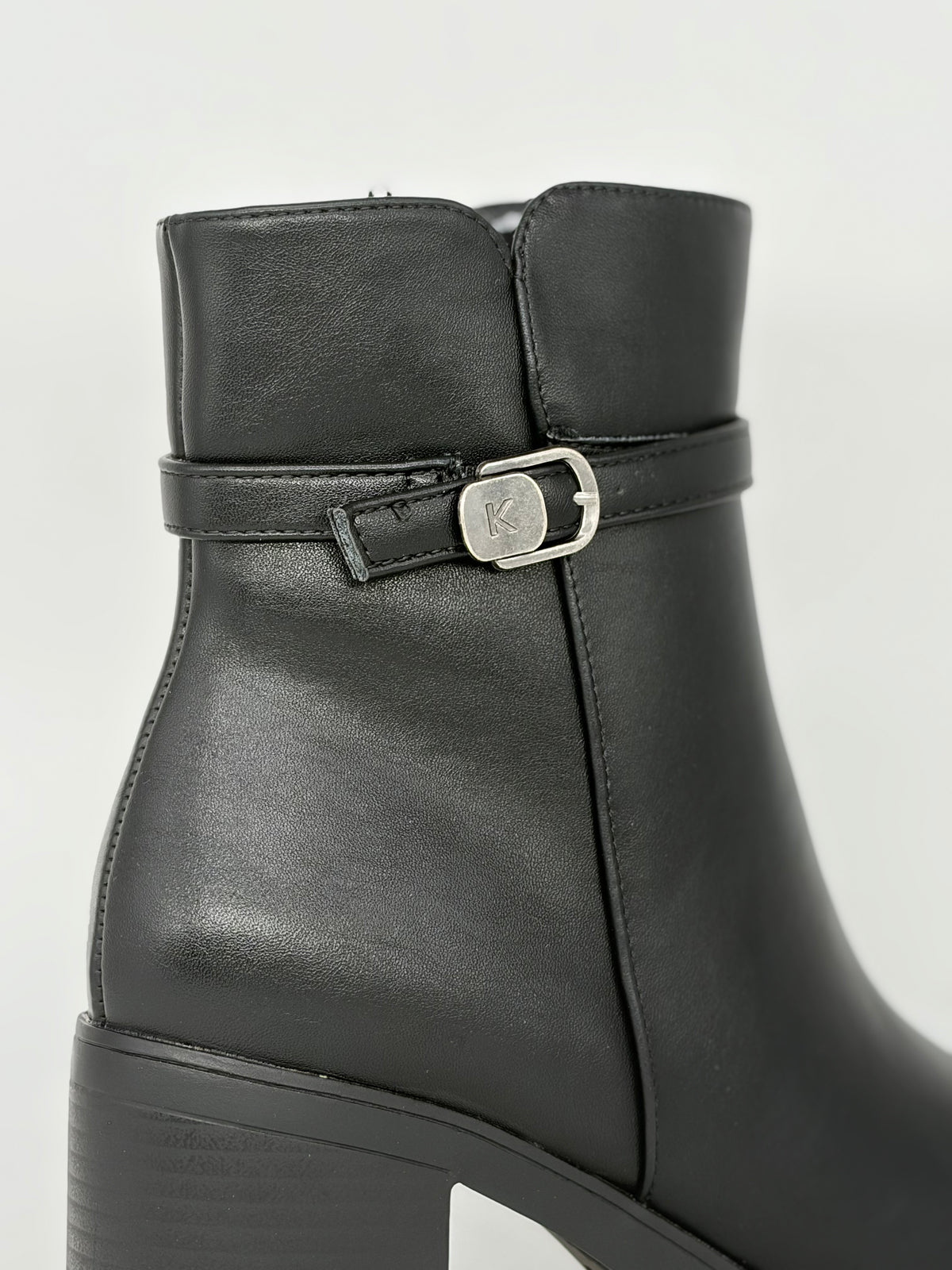 KEYS - STIVALE in Pelle nero- Donna