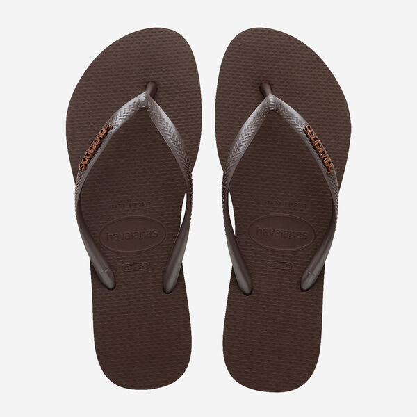 Havaianas - Infradito SL Logo Metallic