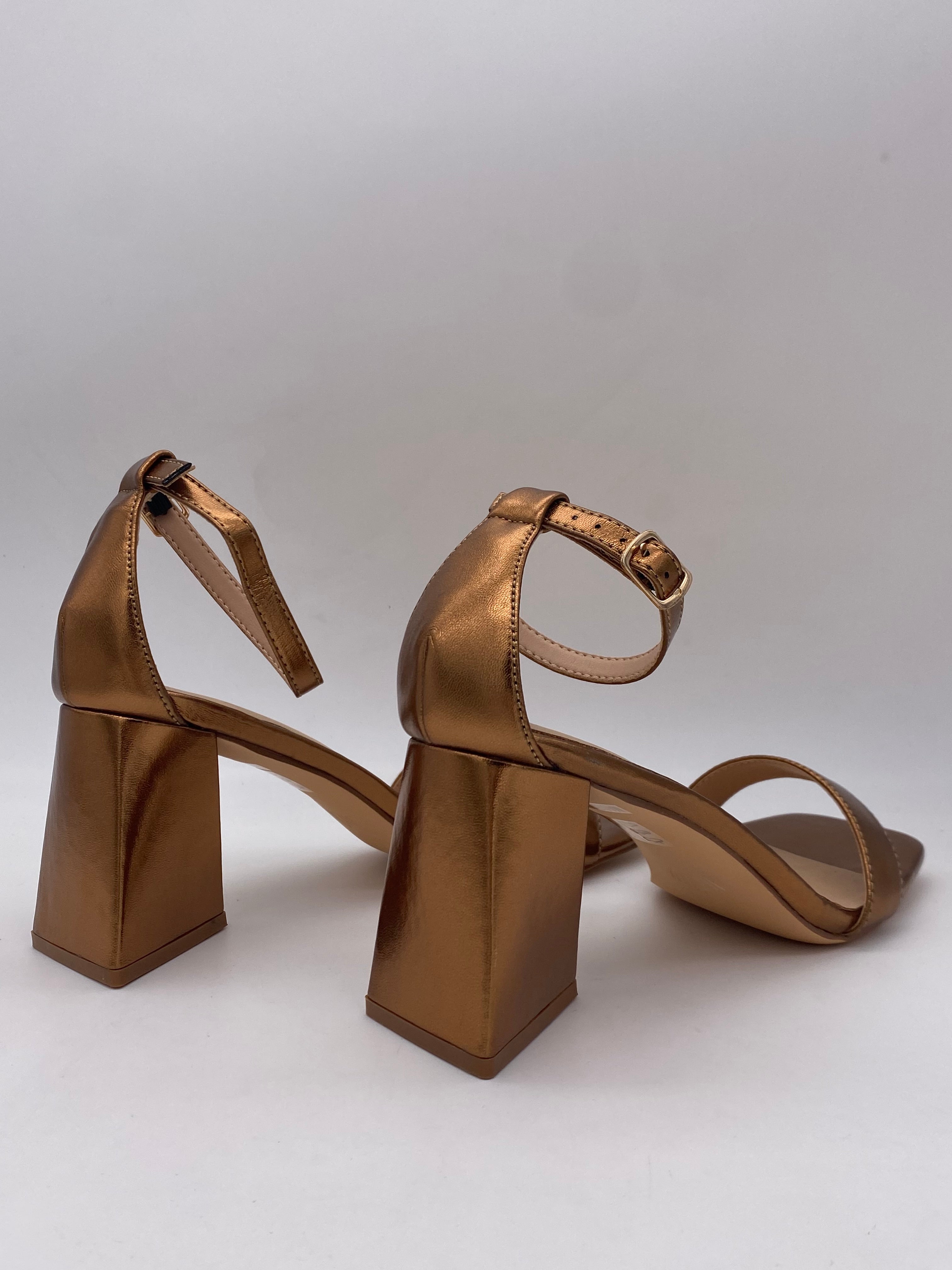 F.MILANO - Sandalo basso Bronzo - Donna