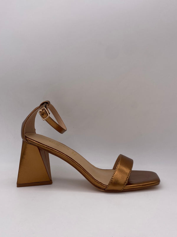 F.MILANO - Sandalo basso Bronzo - Donna