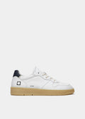 D.A.T.E. UOMO - COURT BASIC WHITE - BLU