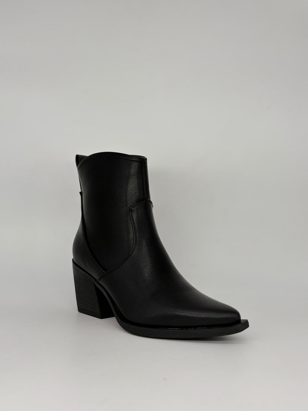 KEYS - camperos pelle nero- Donna