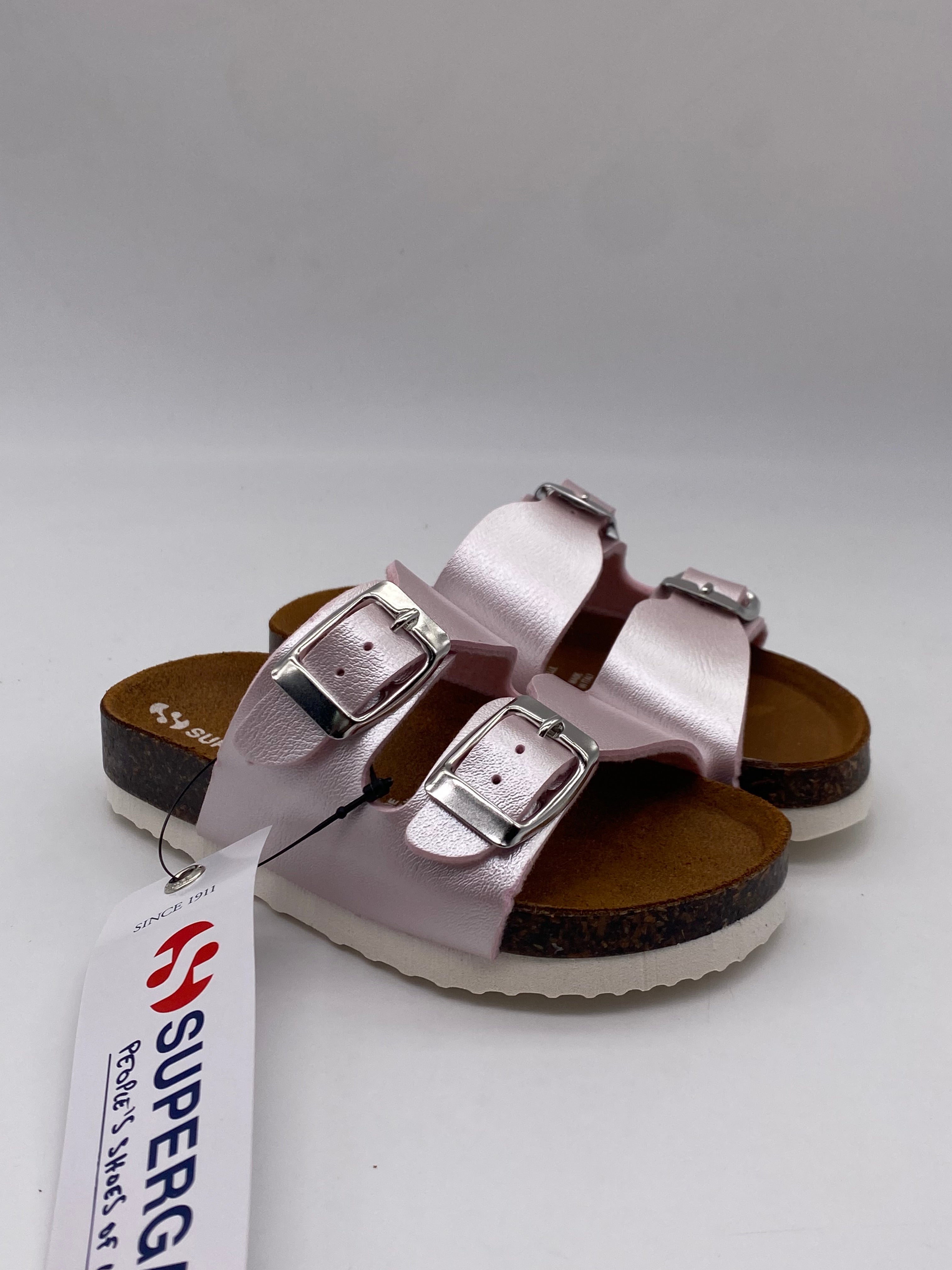 SUPERGA - Sandali Birk Laminati  - PRIMI PASSI