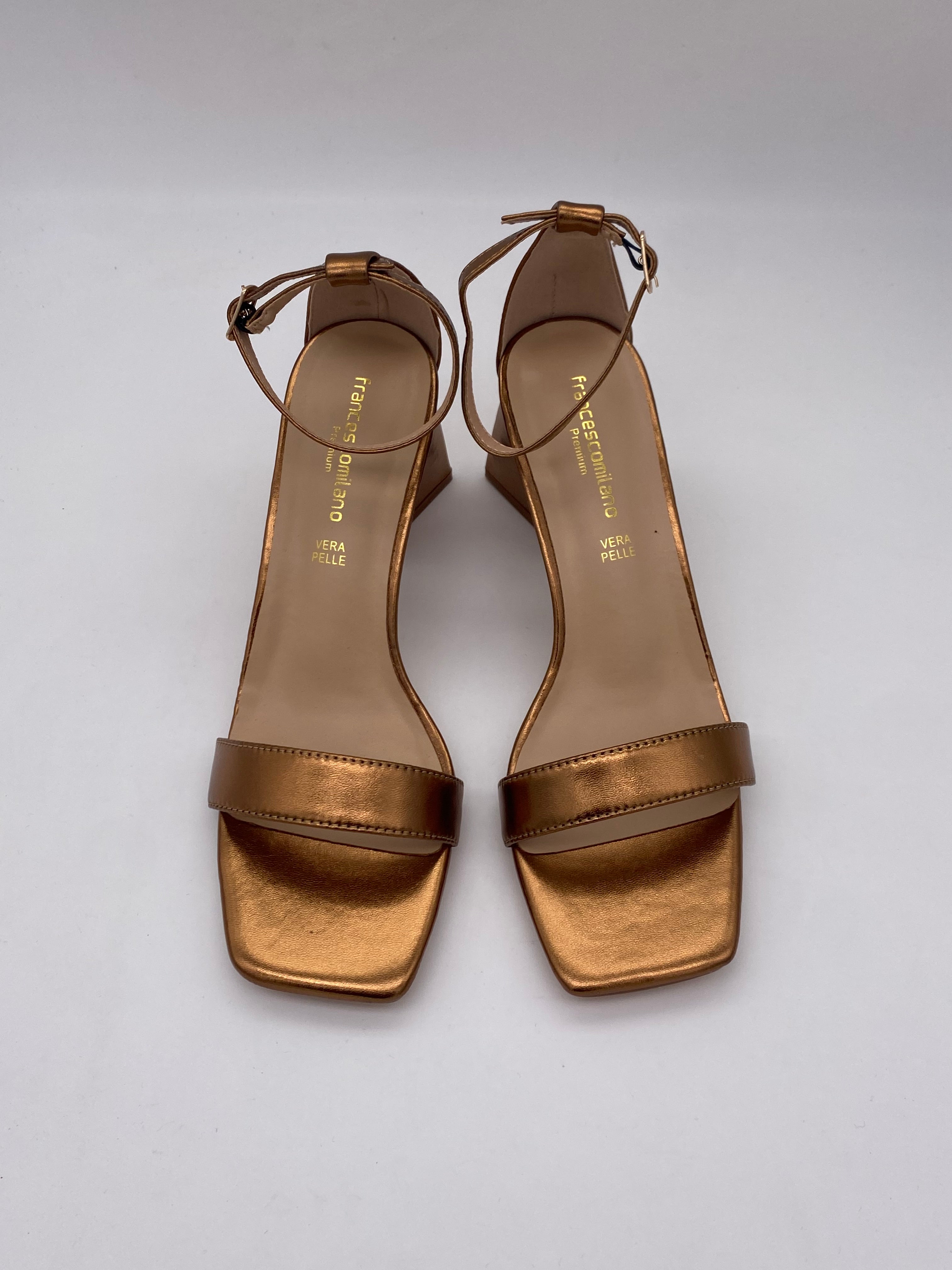 F.MILANO - Sandalo basso Bronzo - Donna