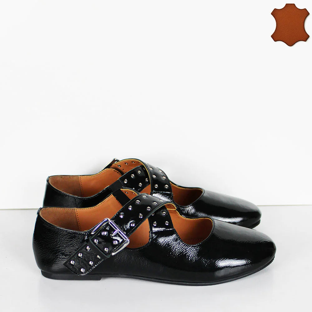 PARROTTO BALLERINE EM-8959 BORDEAUX E NERO