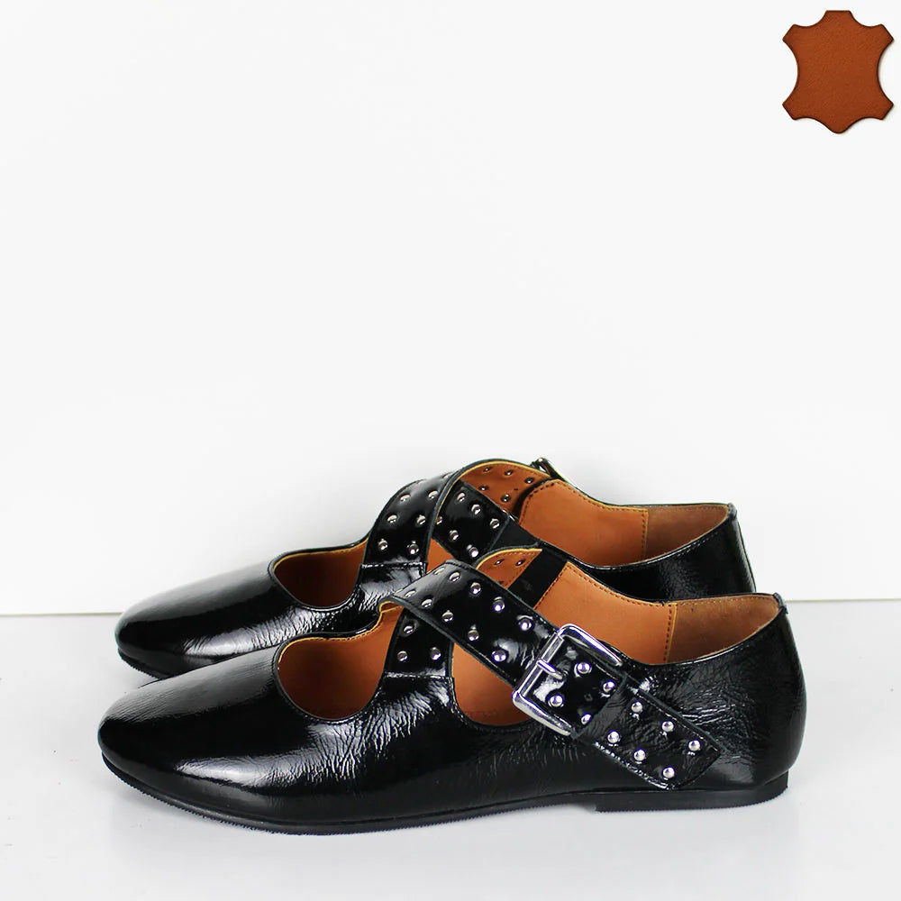 PARROTTO BALLERINE EM-8959 BORDEAUX E NERO