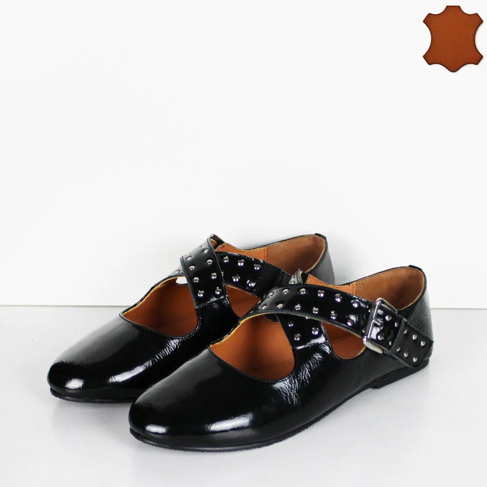 PARROTTO BALLERINE EM-8959 BORDEAUX E NERO