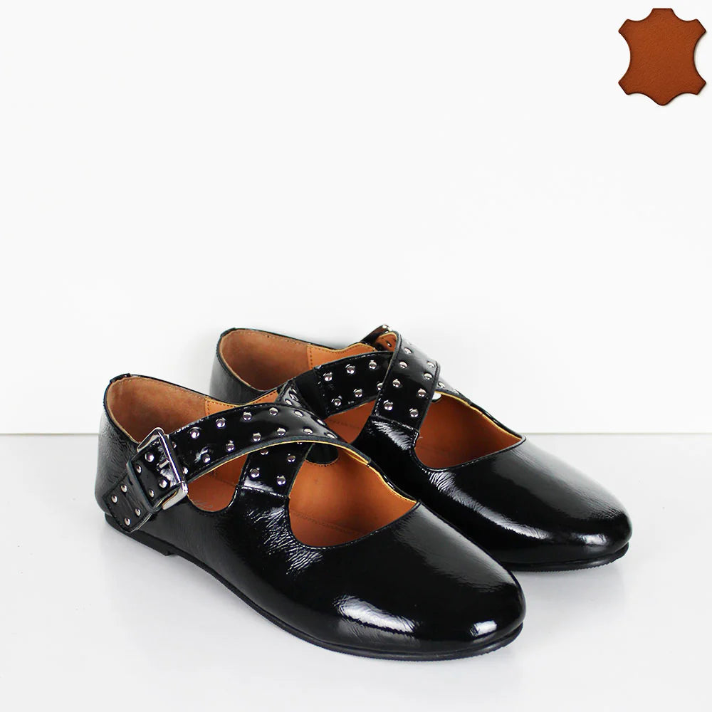 PARROTTO BALLERINE EM-8959 BORDEAUX E NERO
