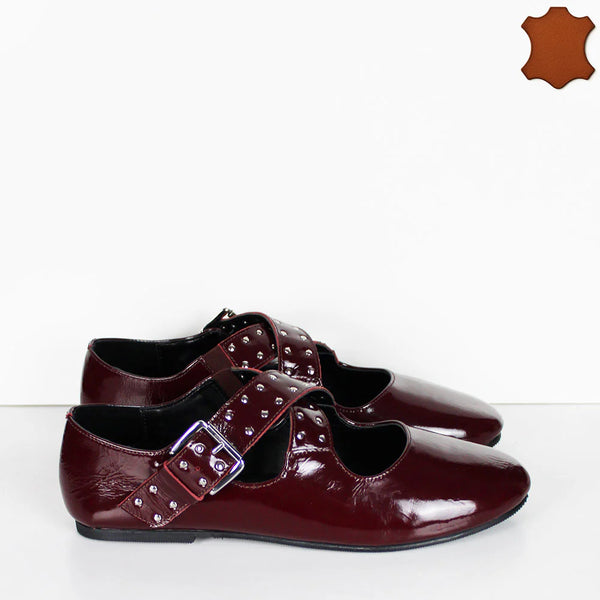 PARROTTO BALLERINE EM-8959 BORDEAUX E NERO