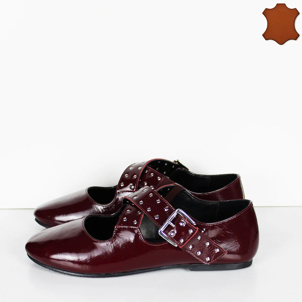 PARROTTO BALLERINE EM-8959 BORDEAUX E NERO