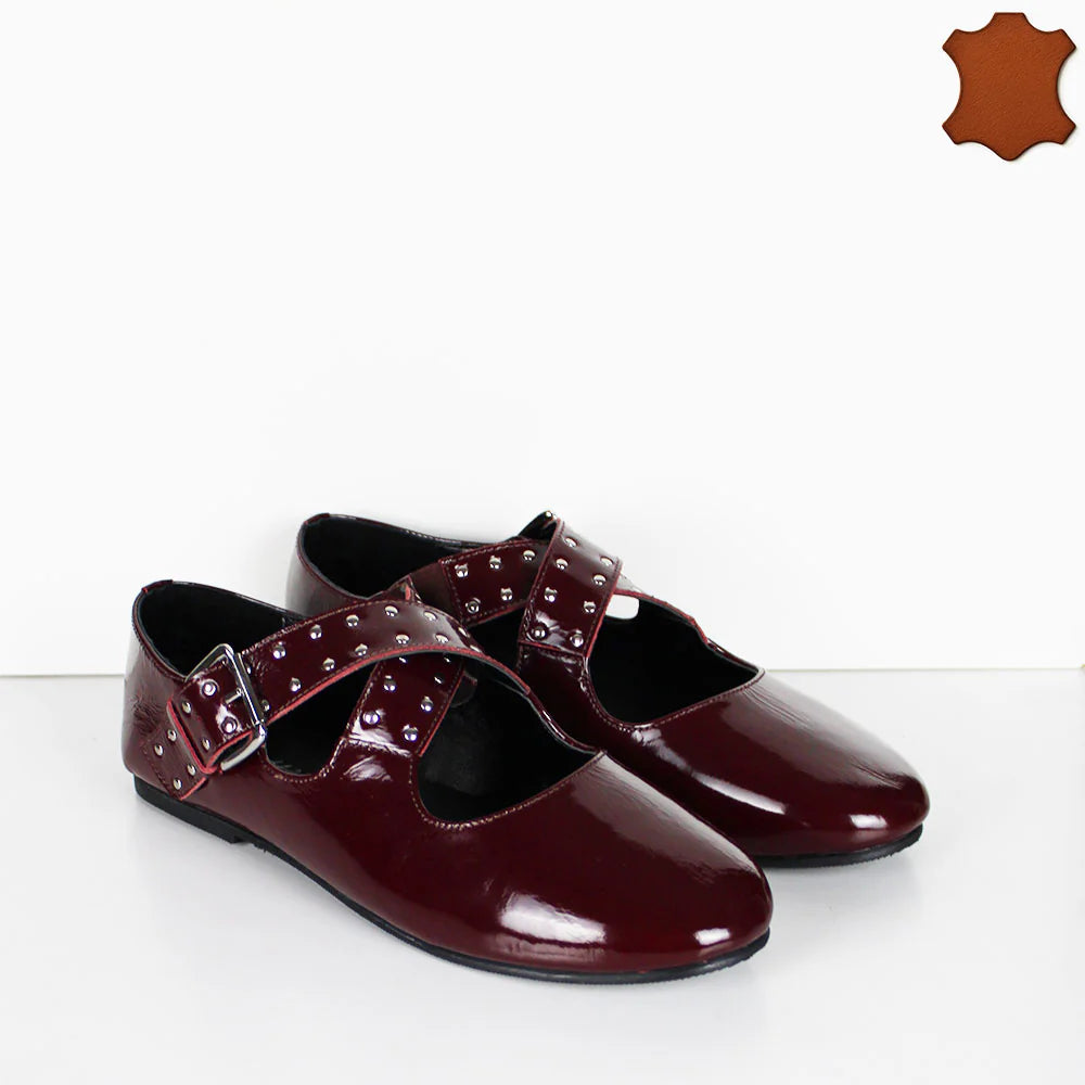 PARROTTO BALLERINE EM-8959 BORDEAUX E NERO