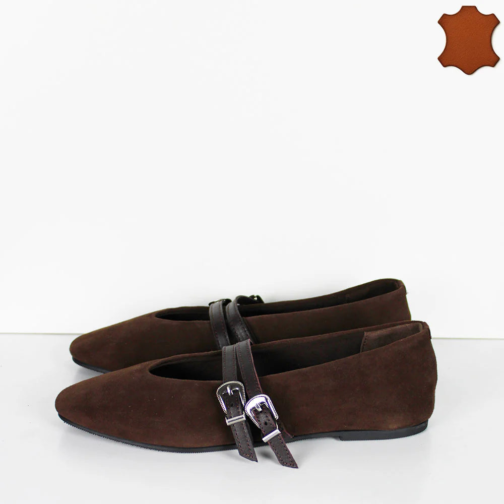 PARROTTO BALLERINE EM-8968 MARRONE
