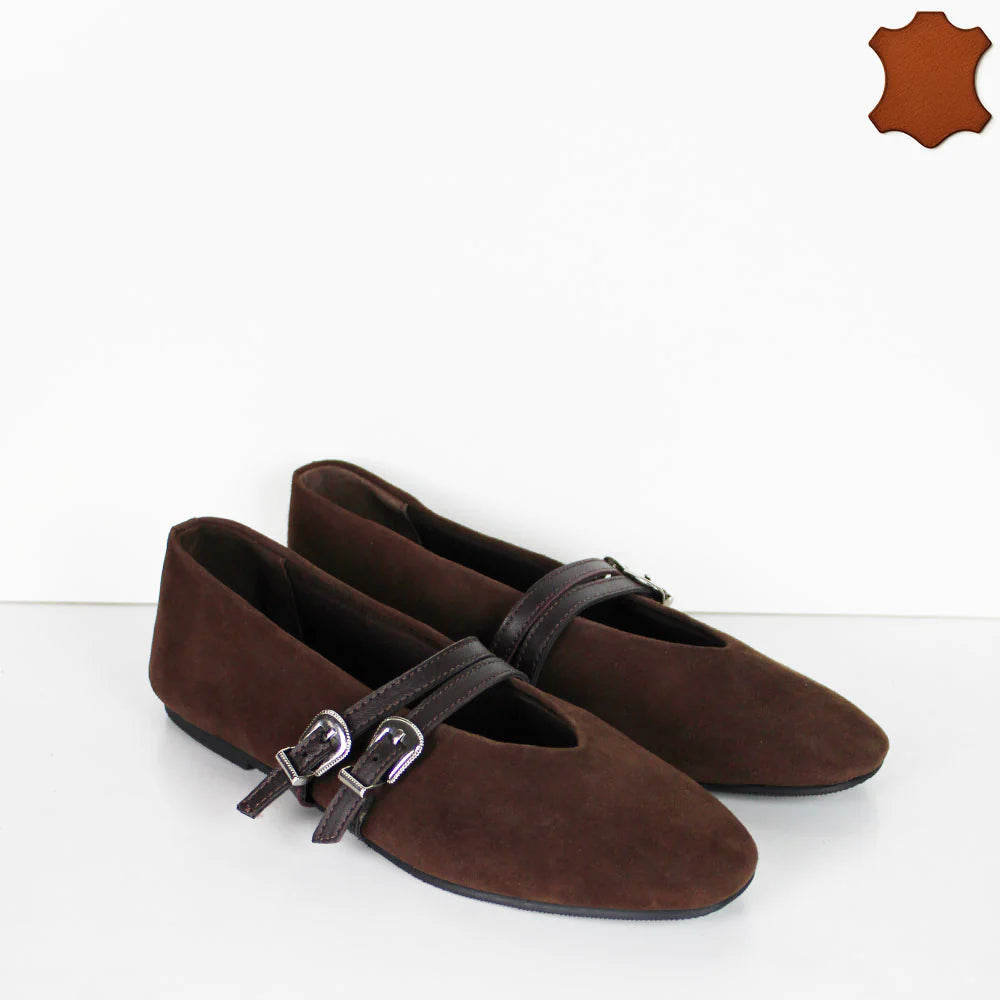 PARROTTO BALLERINE EM-8968 MARRONE