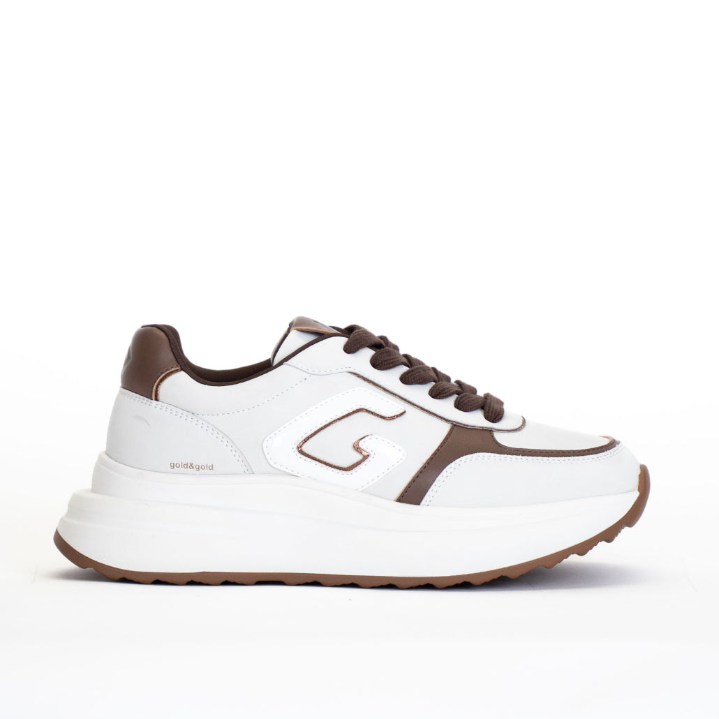 Gold & Gold SNEAKERS CON LOGO