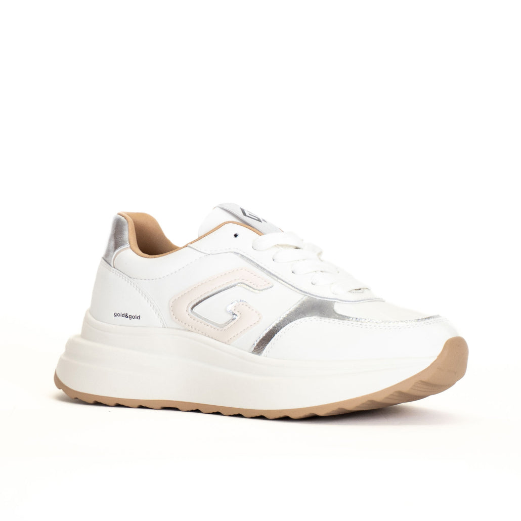 Gold & Gold SNEAKERS CON LOGO