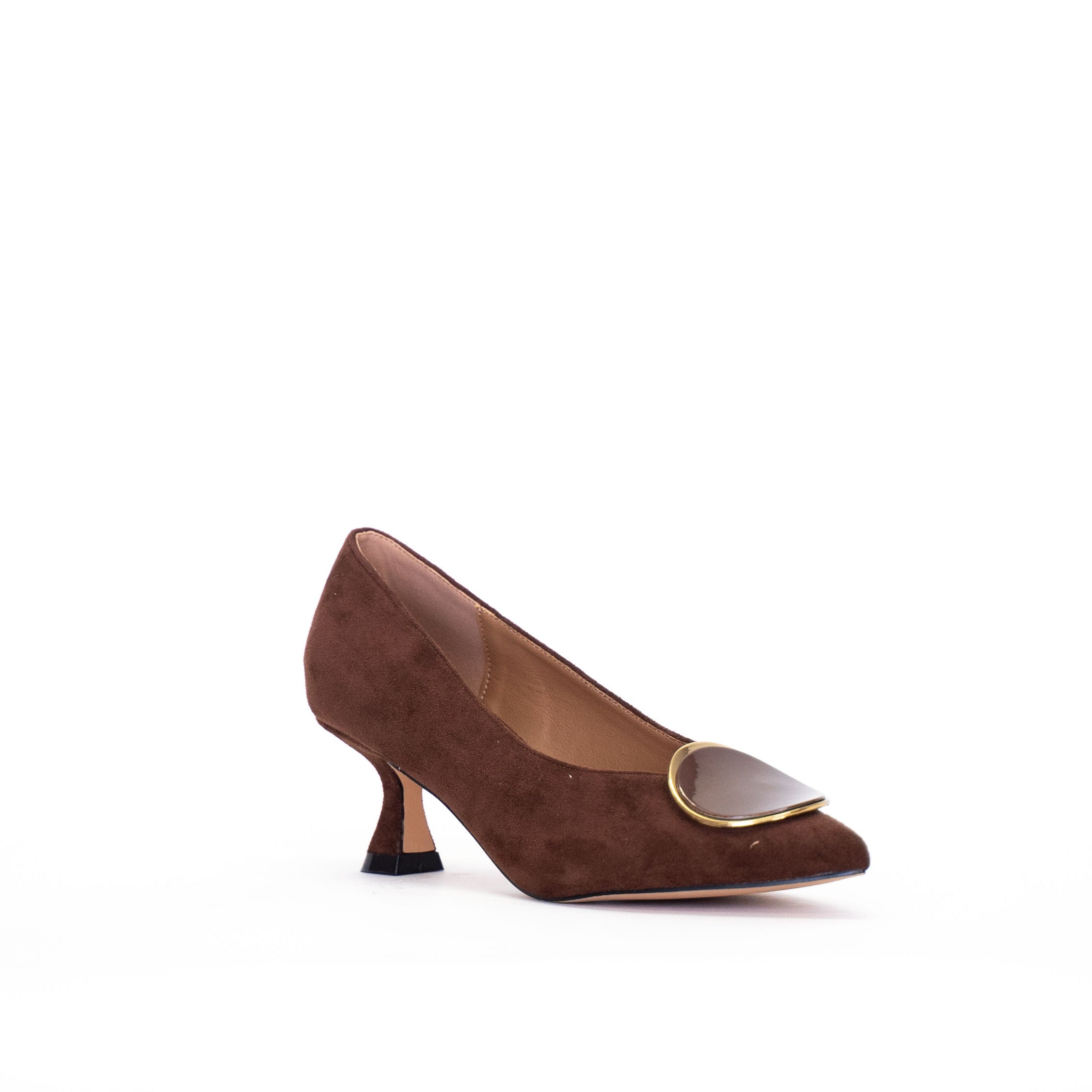 Gold & Gold - Tacco con fibbia Marrone/Taupe
