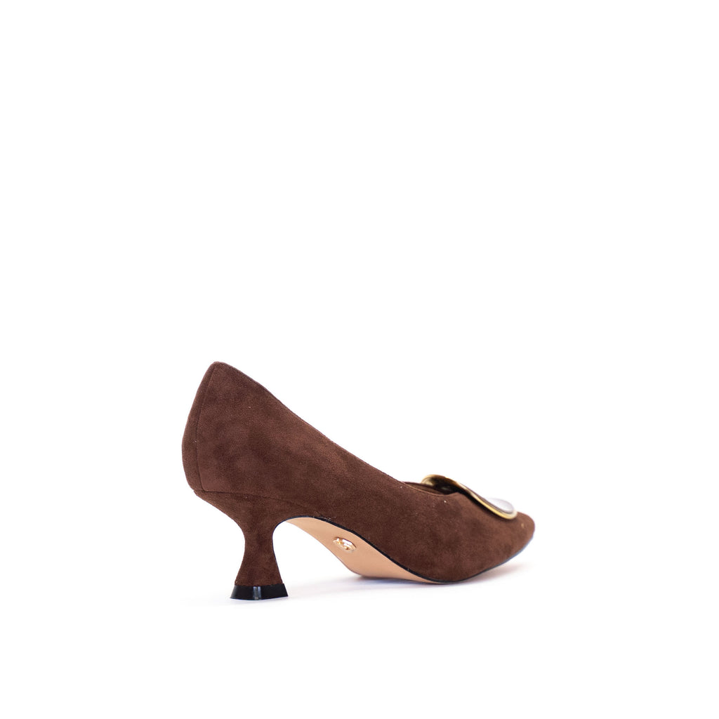 Gold & Gold - Tacco con fibbia Marrone/Taupe