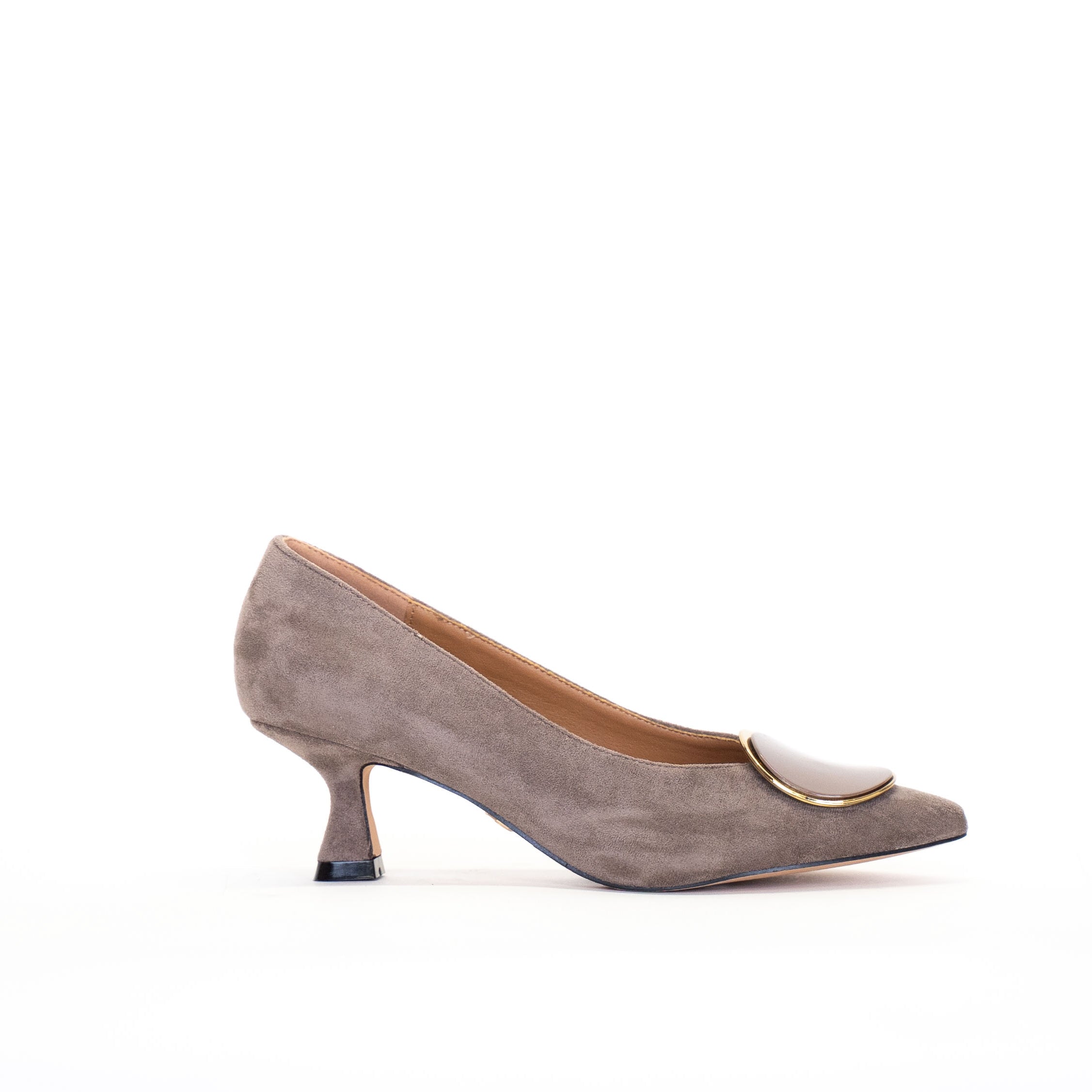 Gold & Gold - Tacco con fibbia Marrone/Taupe
