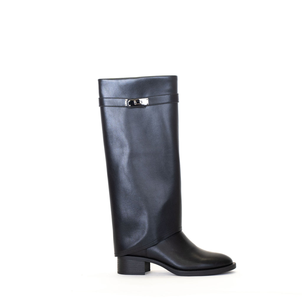 GOLD & GOLD STIVALE CON GAMBALE LARGO GR479