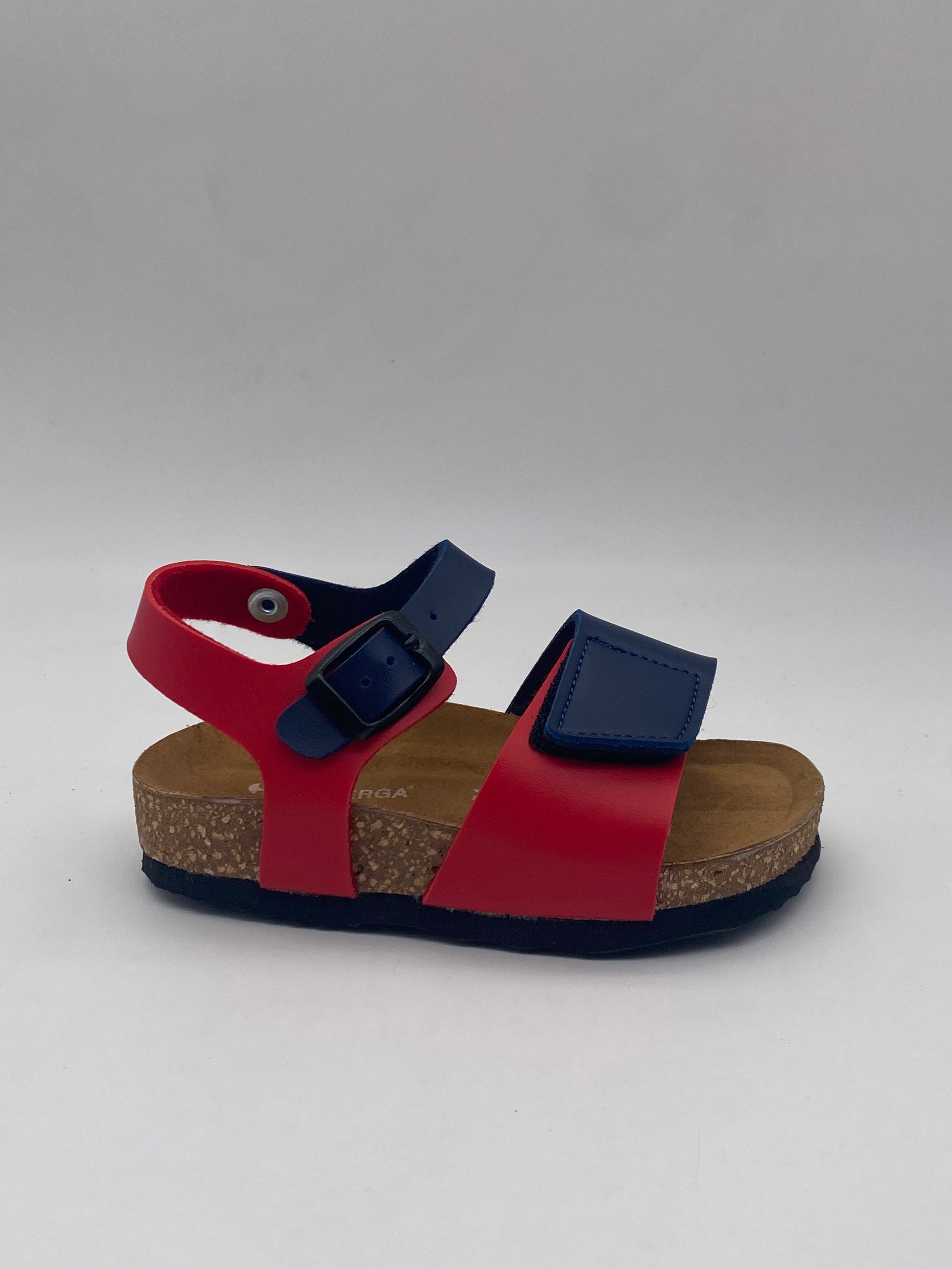SUPERGA- Sandali Con Strappo  - PRIMI PASSI