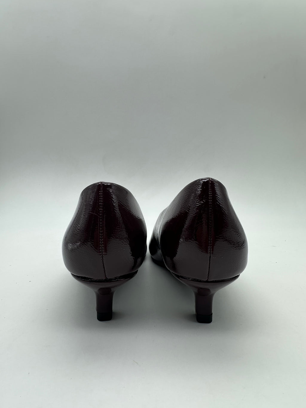 Gold & Gold - Tacco décolleté in vernice Nero/Bordeaux