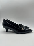 Gold & Gold - Tacco con fiocco Nero/Bordeaux