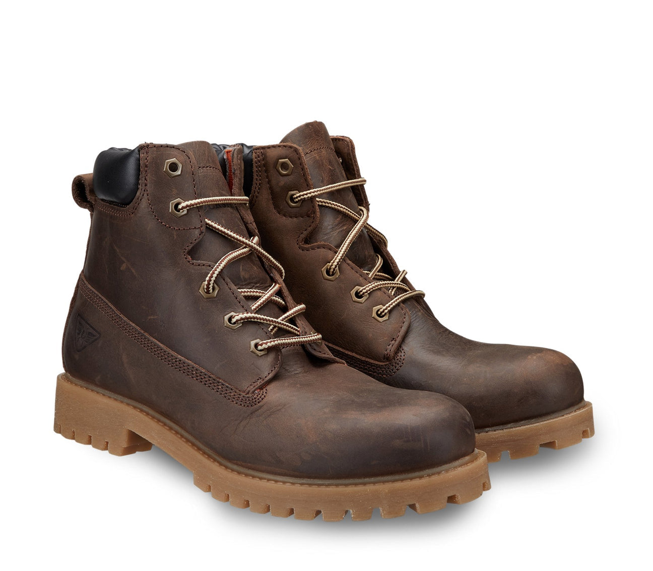 DOCKSTEPS UOMO ROCCIA 1636M marrone e gialla
