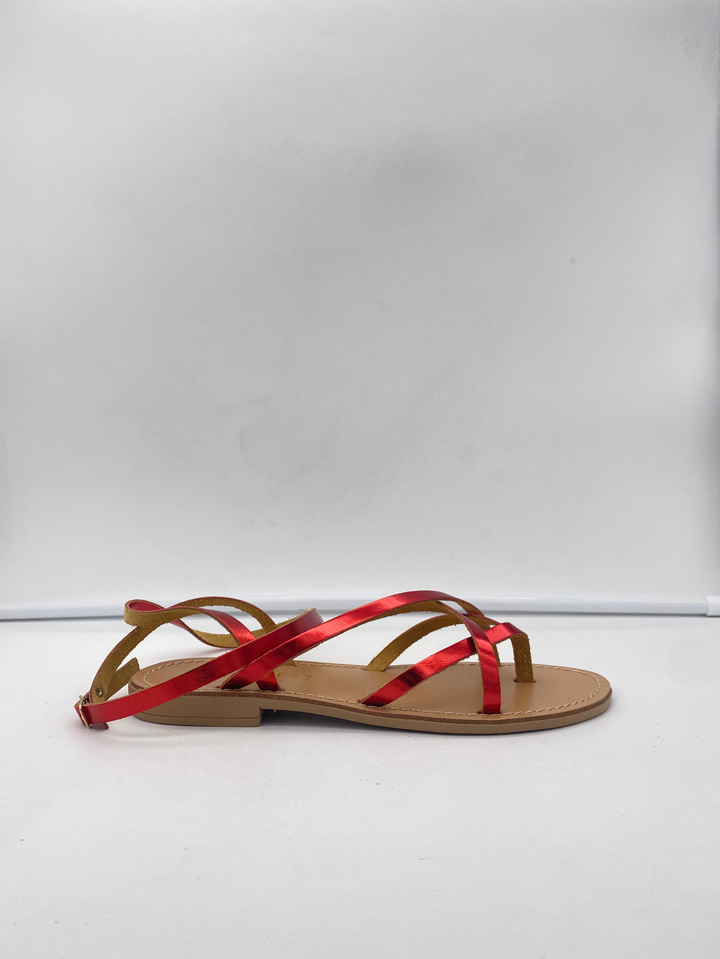 BELLINI - Sandali Laminati in Pelle