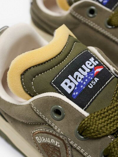 BLAUER SNEAKERS HARPER11 MILITARY GREEN