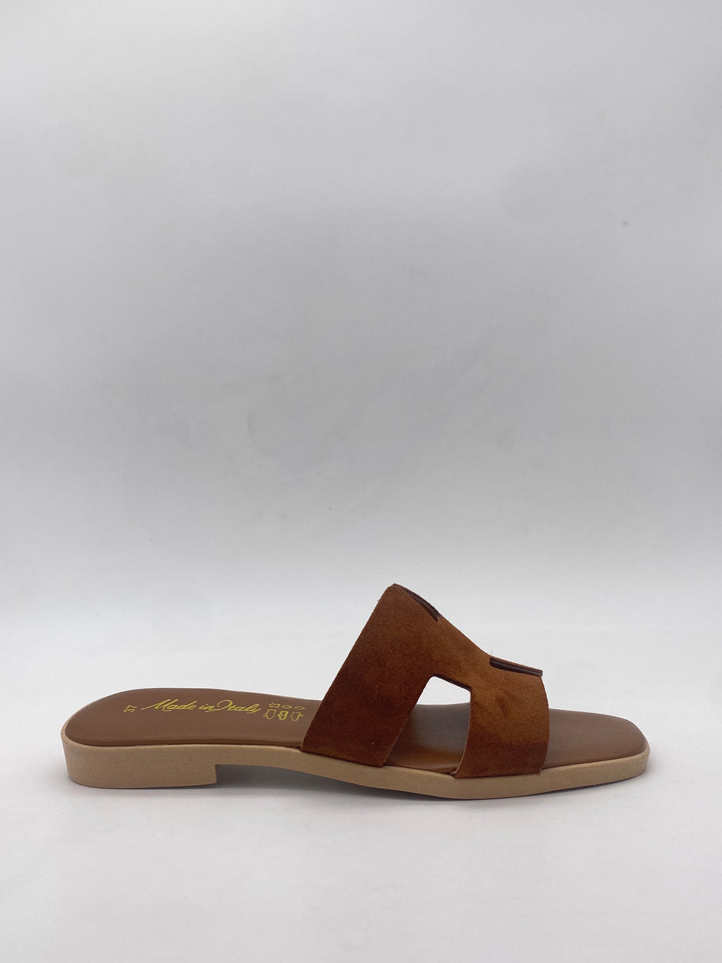 Ciabatte Made in Italy - Cuoio ART. H - Donna