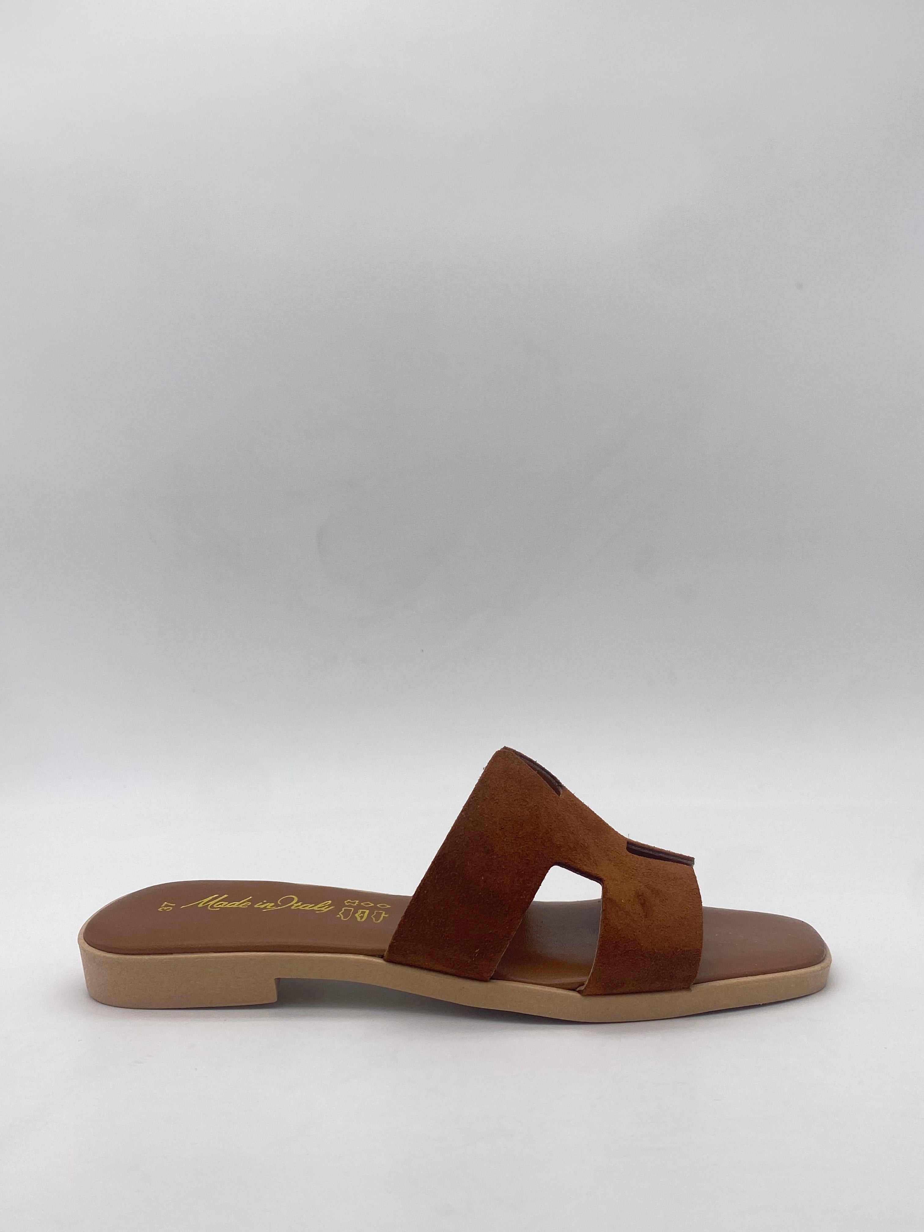 Ciabatte Made in Italy - Cuoio ART. H - Donna