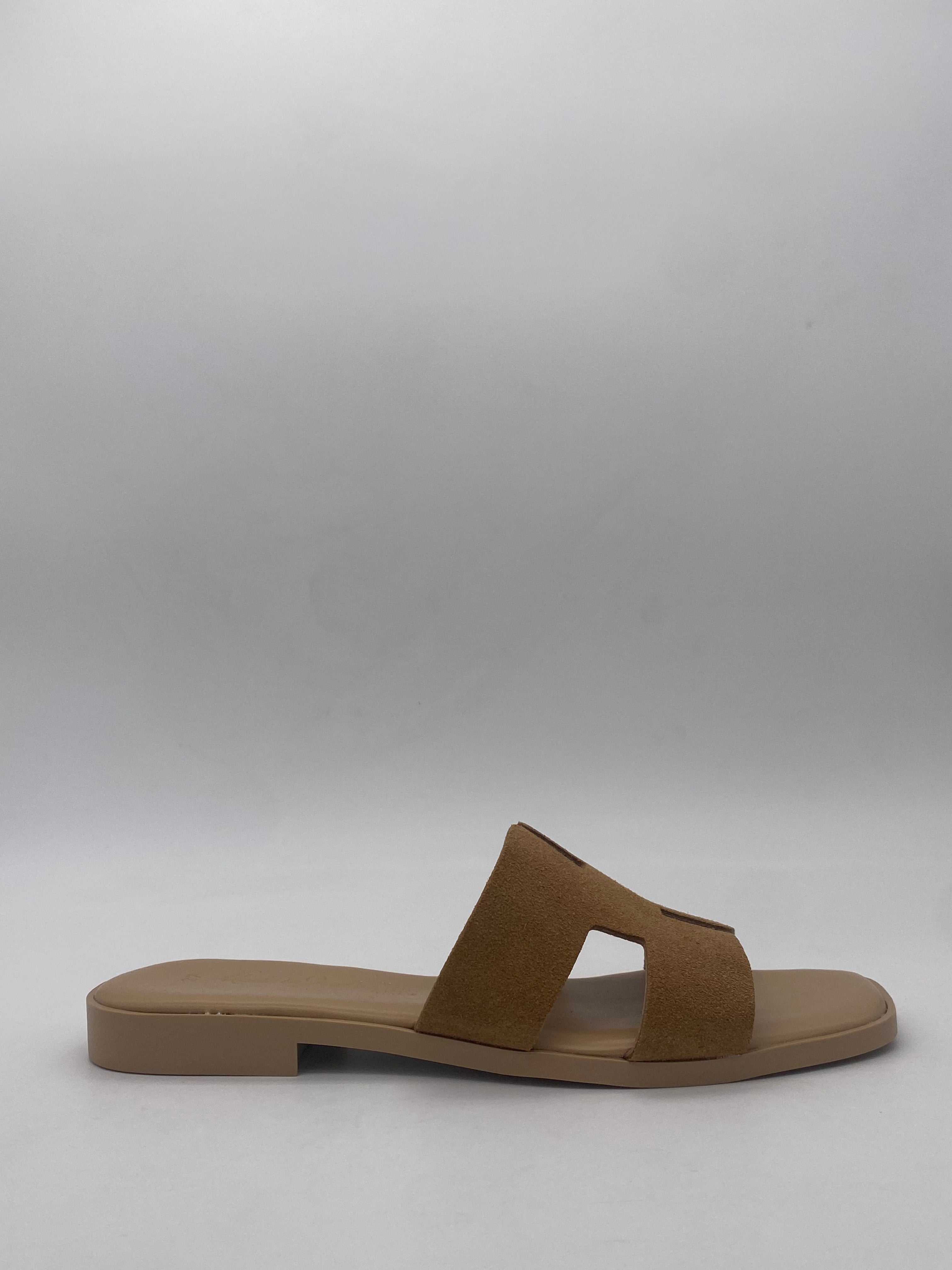 Ciabatte Made in Italy - Cuoio ART. H - Donna