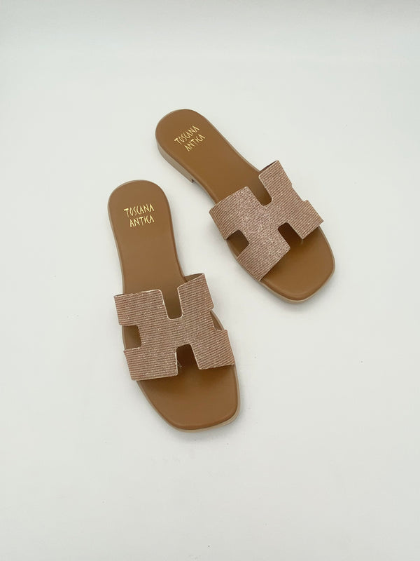 TOSCANA ANTICA - Ciabatte Glitter - Donna