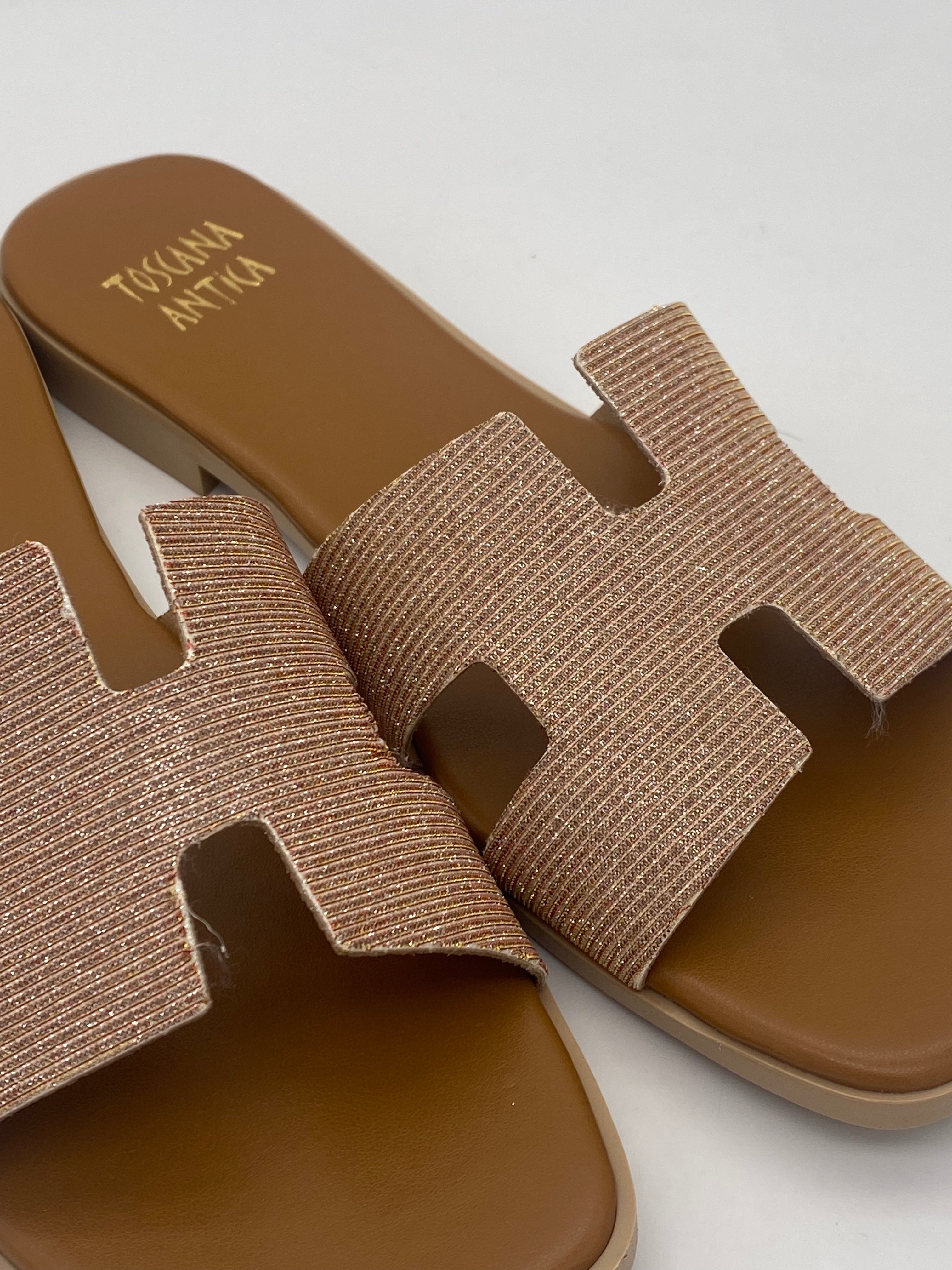 TOSCANA ANTICA - Ciabatte Glitter - Donna