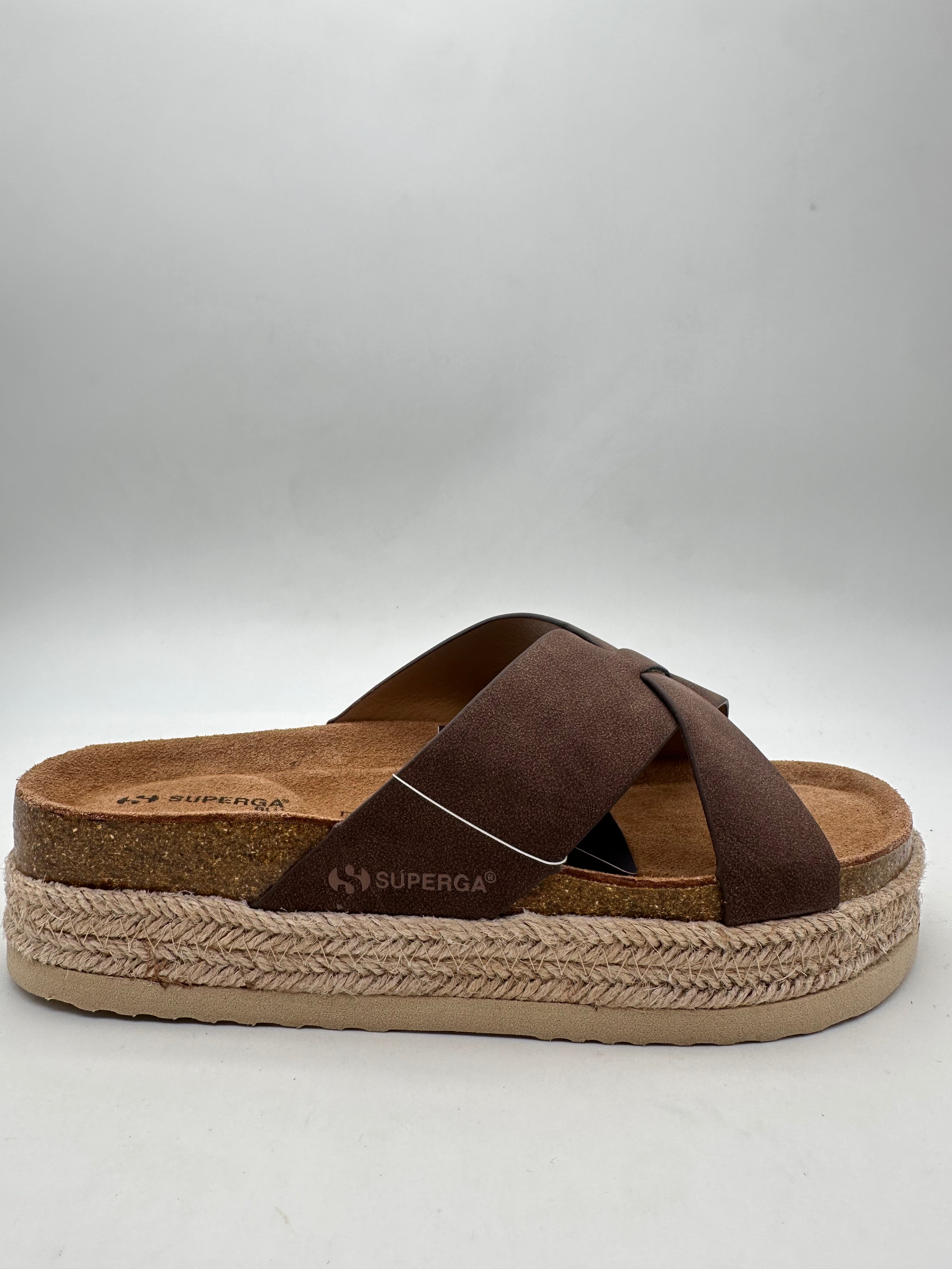 SUPERGA - SANDALI PLATFORM - DONNA