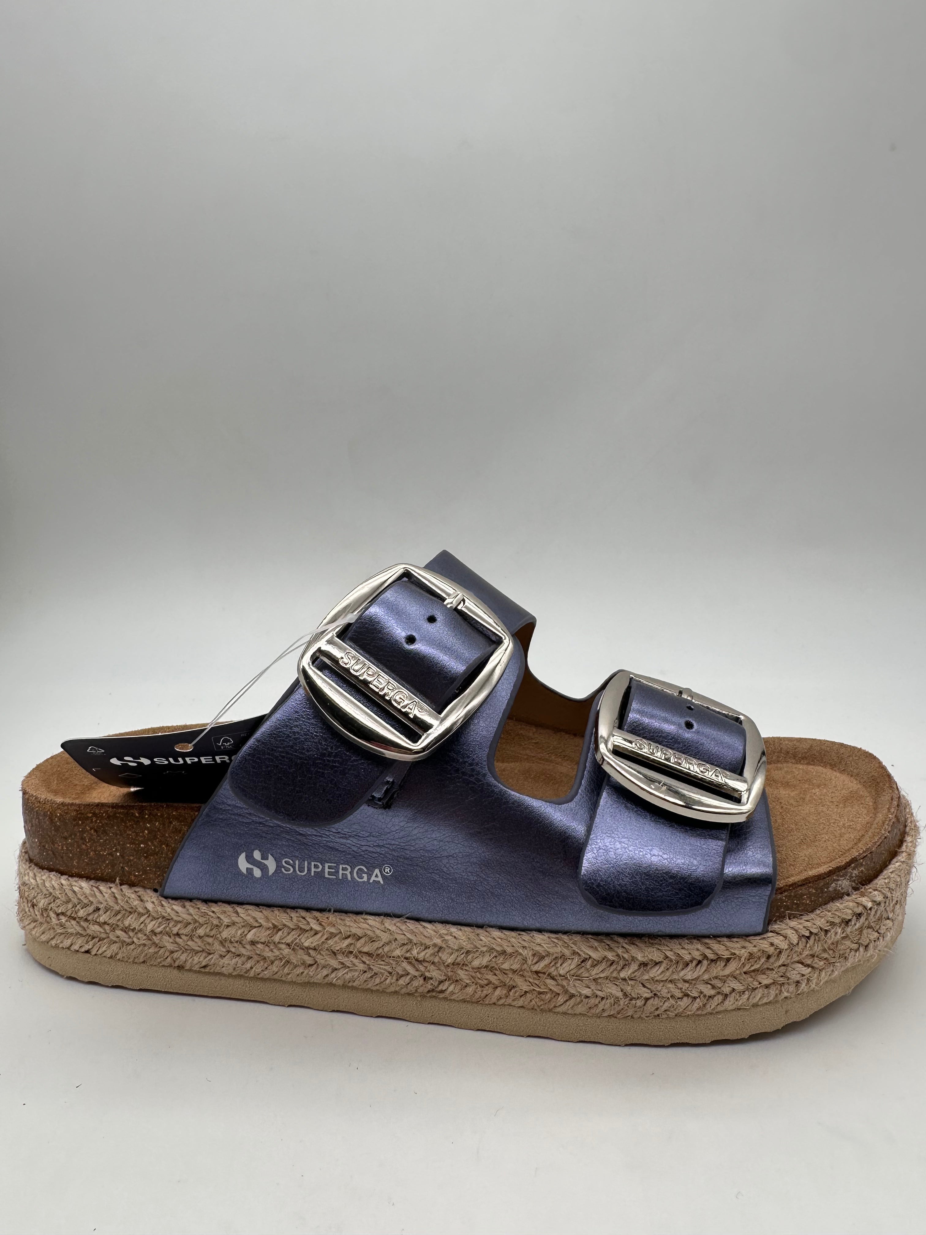 SUPERGA - SANDALI PLATFORM - DONNA
