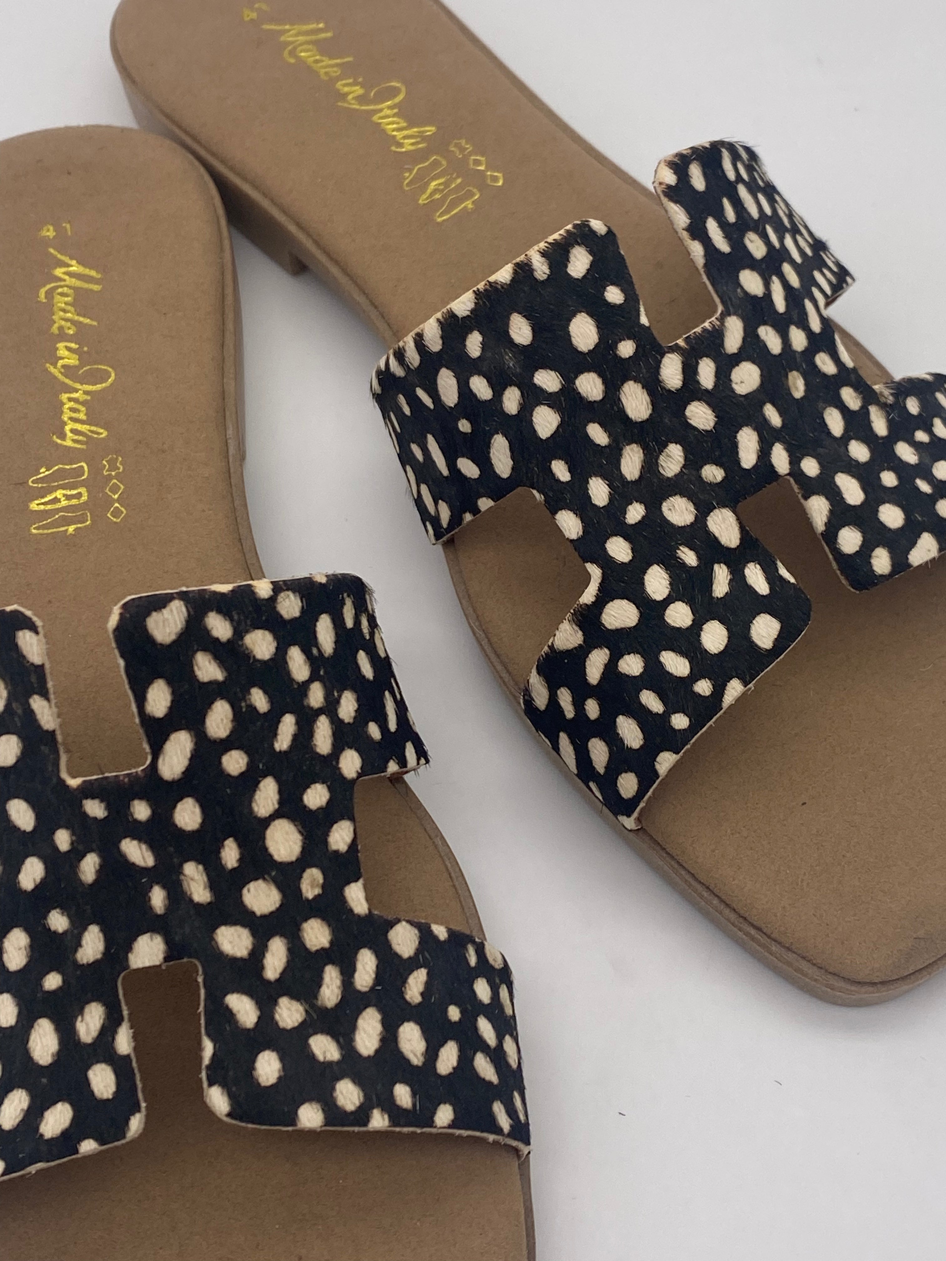 Ciabatte Made in Italy - Zebra - Donna