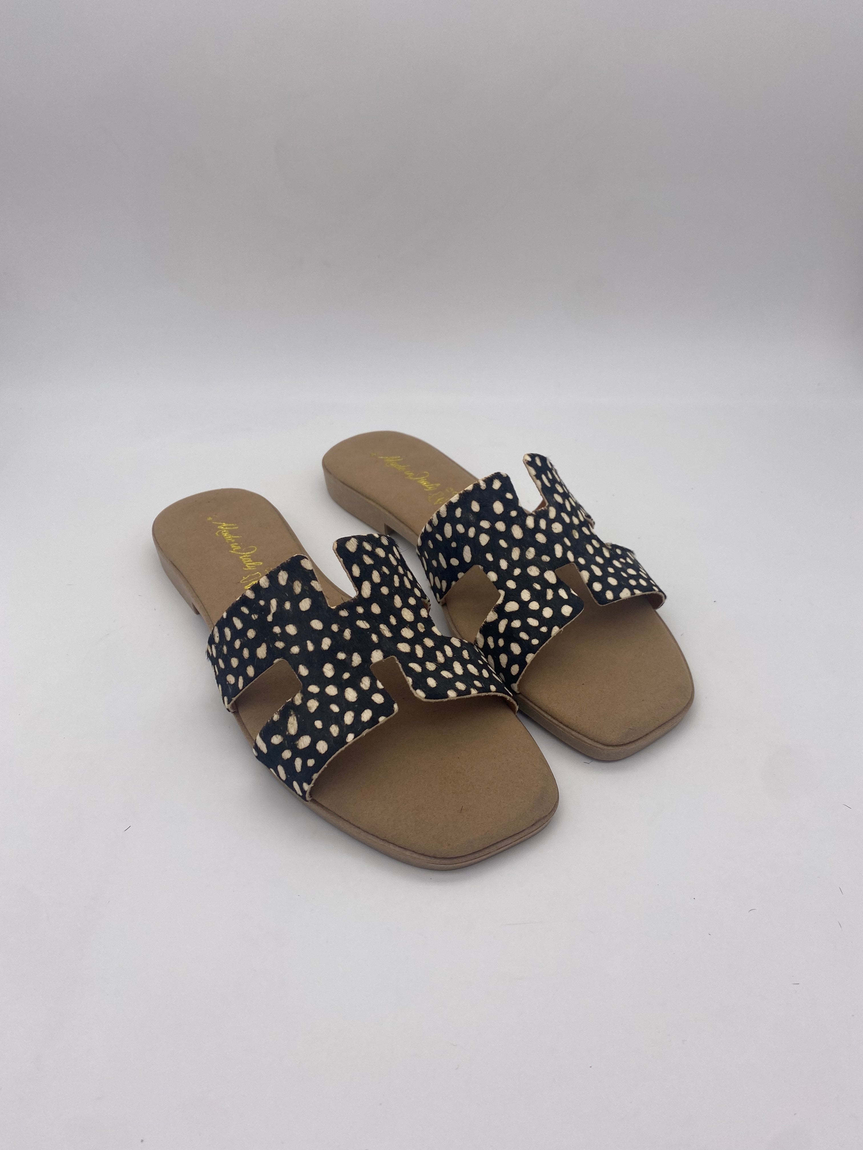 Ciabatte Made in Italy - Zebra - Donna