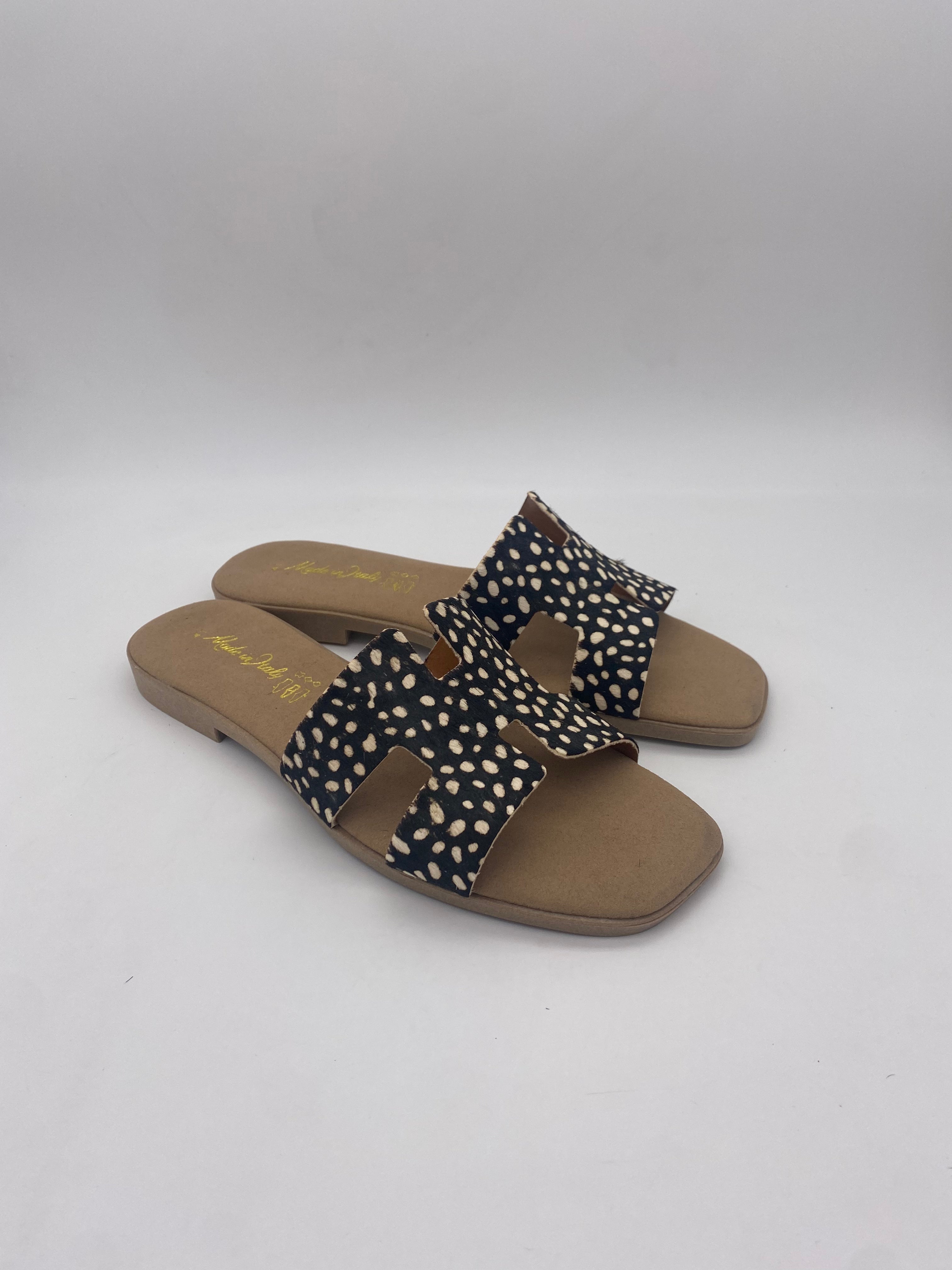 Ciabatte Made in Italy - Zebra - Donna