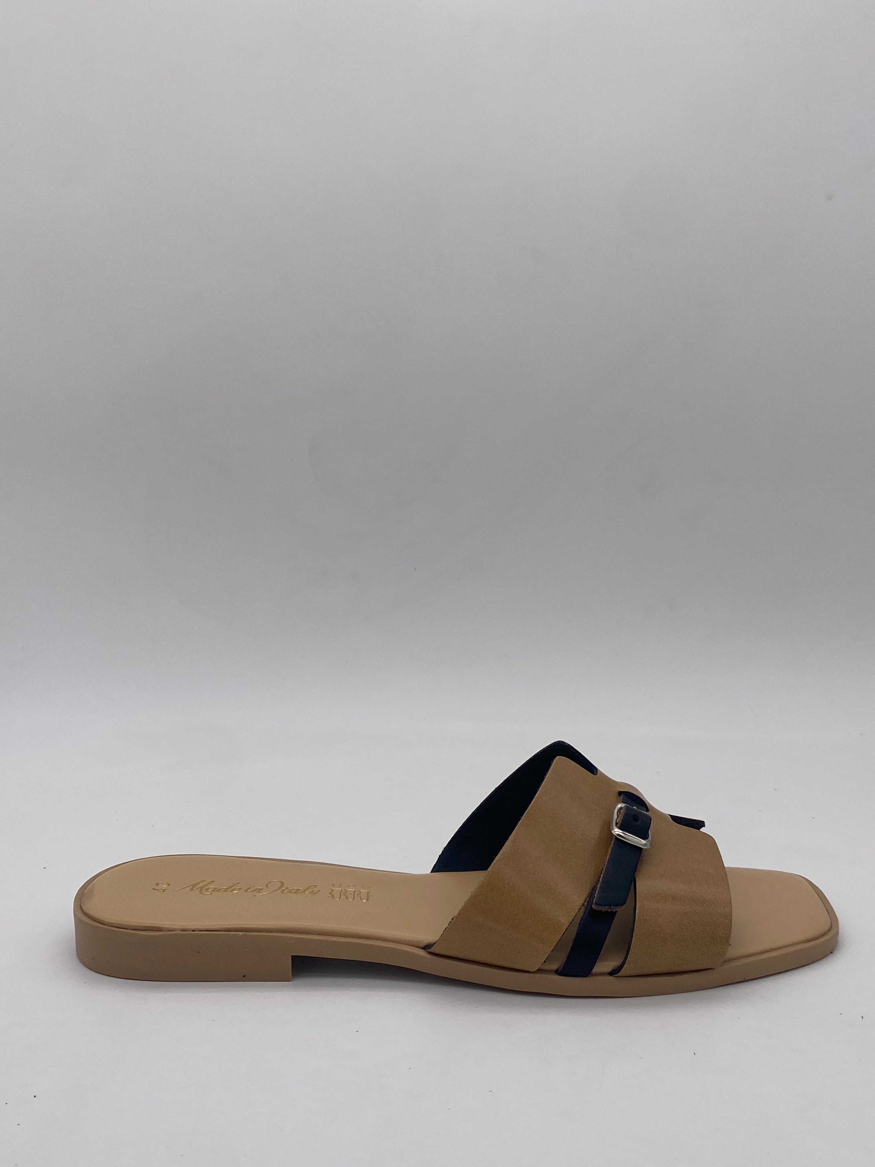 Ciabatte Cuoio II Colors Nero/Beige - Donna