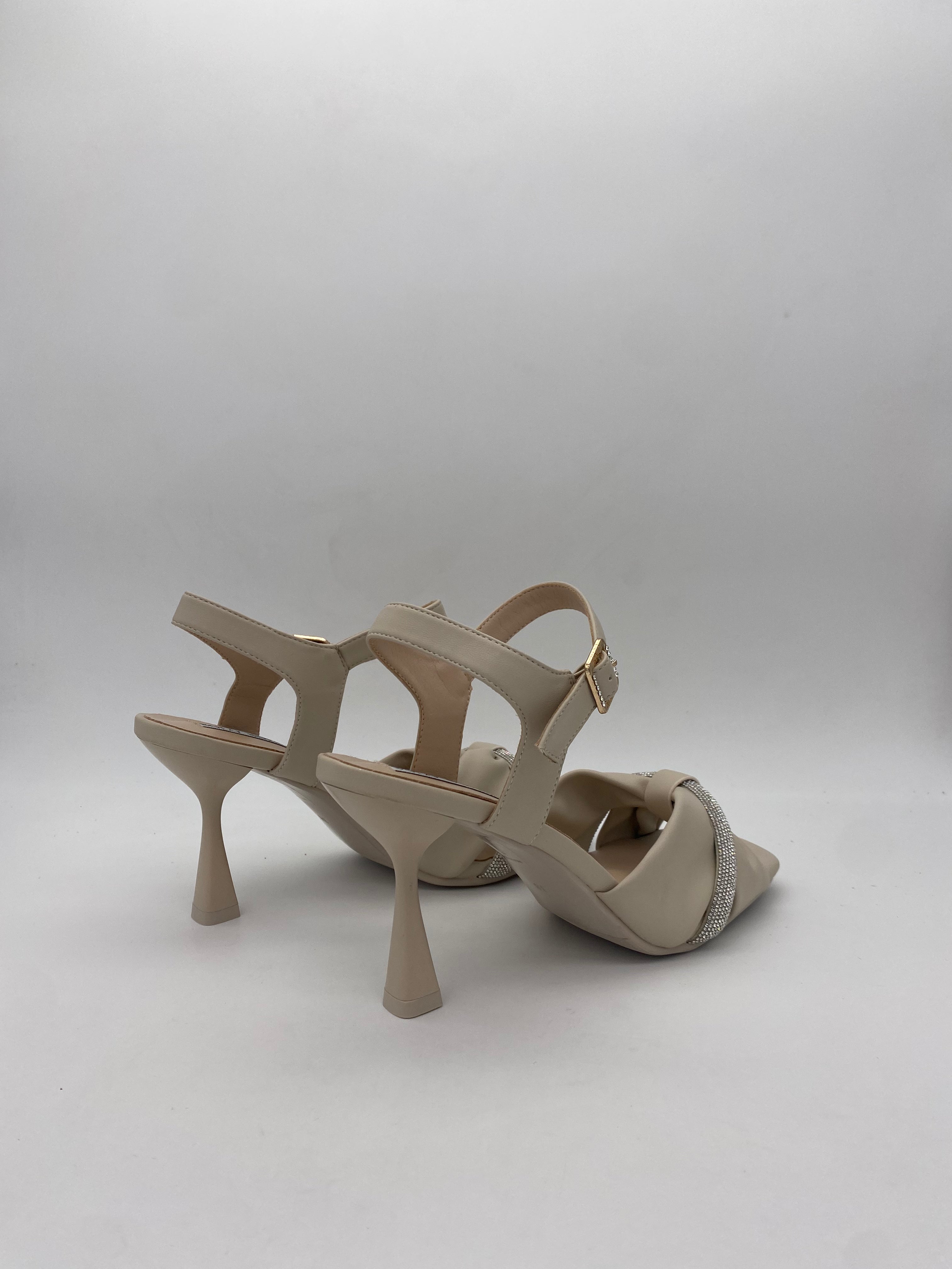 SOLO SOPRANI - Sandalicon tacco  Nero/Beige/Glitter - Donna