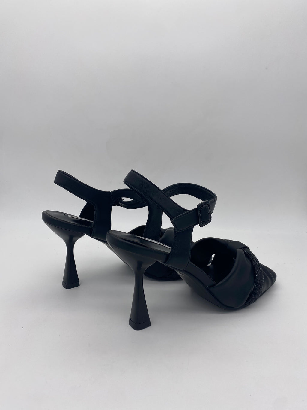 SOLO SOPRANI - Sandalicon tacco  Nero/Beige/Glitter - Donna