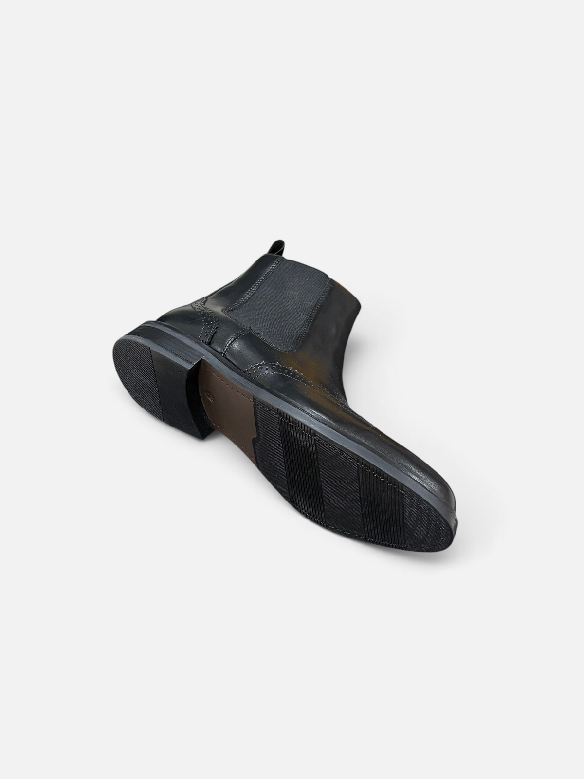 Stivaletto Chelsea da uomo Enrico Coveri Proton nero in pelle con suola in gomma antiscivolo da Alex Calzature