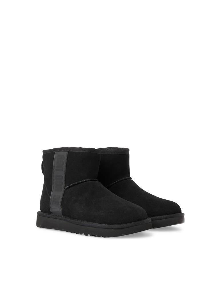 Ugg W Classic Mini Side Logo - Stivali da donna