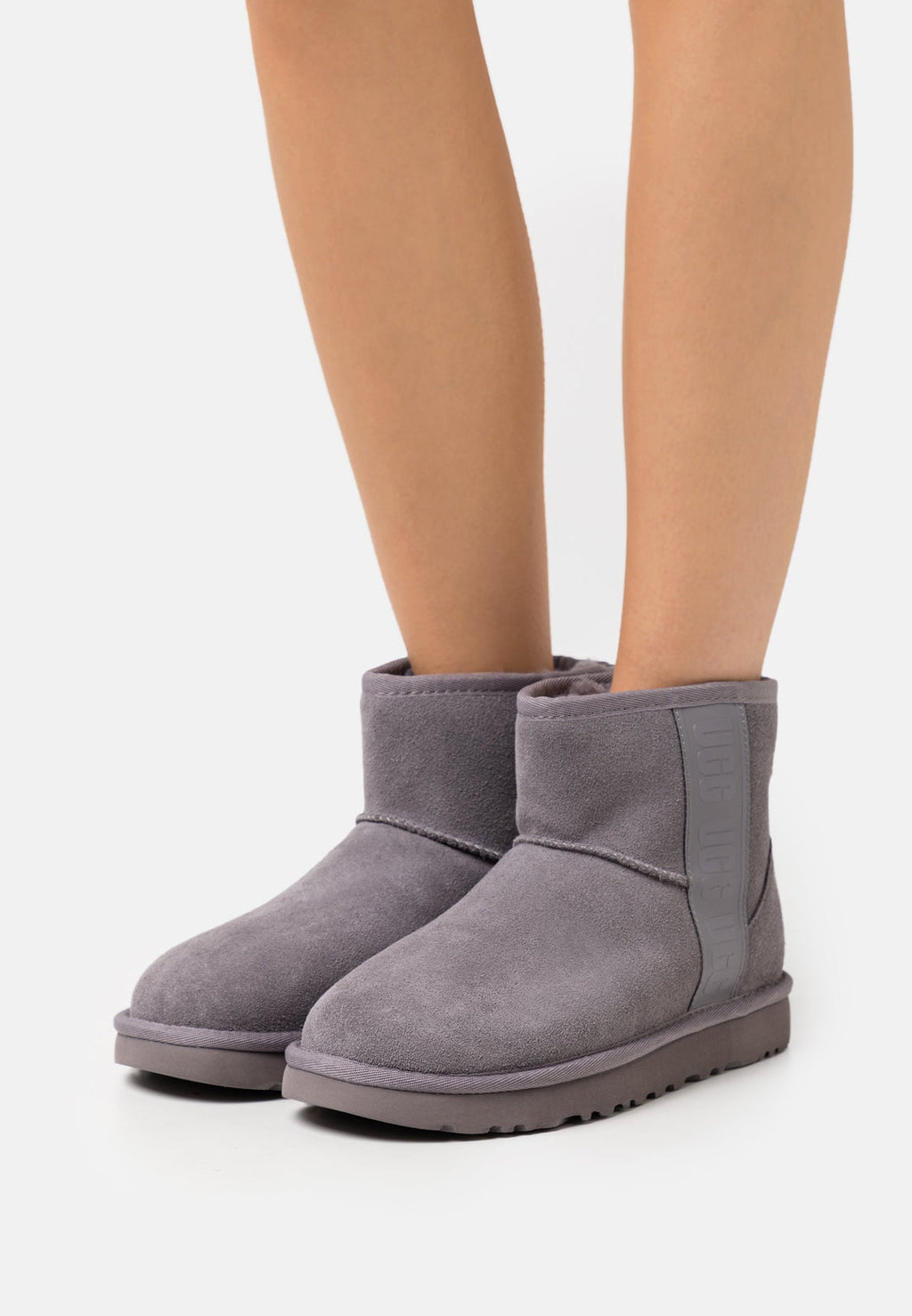 Ugg W Classic Mini Side Logo - Stivali da donna